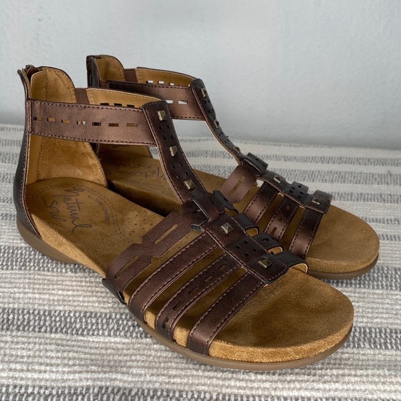 Natural Soul Shoes - Natural Soul gladiator sandals 8